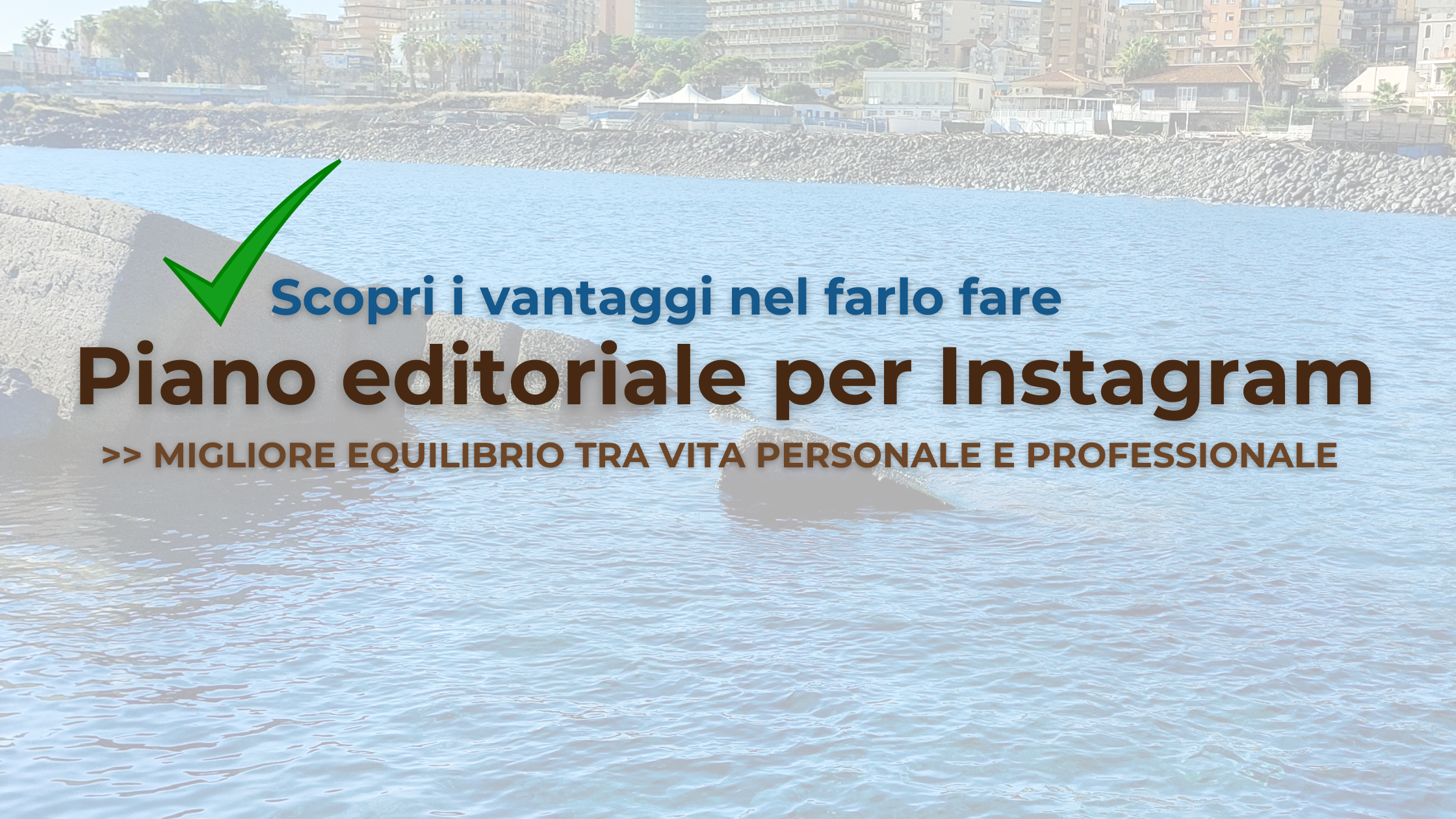 Fatti scrivere il piano editoriale per Instagram