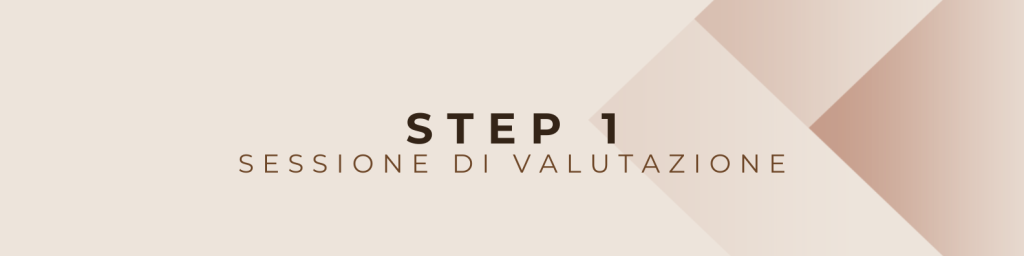 1 step percorso di marketing sessione di valutazione